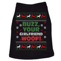 Buzz Xmas Your Girlfriend Woof! Ugly Christmas Sweater Doggie Tank