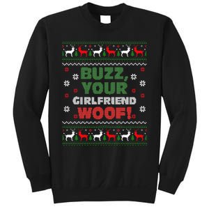 Buzz Xmas Your Girlfriend Woof! Ugly Christmas Sweater Sweatshirt