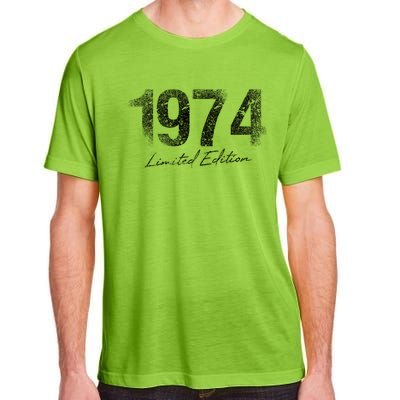 Birthday Year 1974 Limited Edition Gift Used Grunge Vintage Gift Adult ChromaSoft Performance T-Shirt