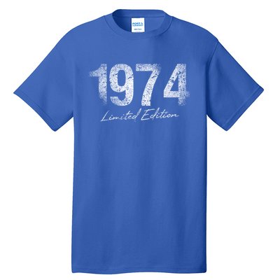 Birthday Year 1974 Limited Edition Gift Used Grunge Vintage Gift Tall T-Shirt