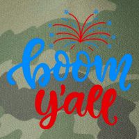 Boom Yall 4th Of July Firework Festive Legacy Tie Dye Trucker Hat