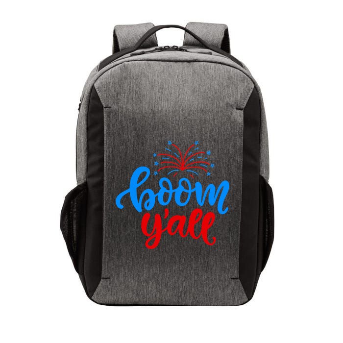 Boom Yall 4th Of July Firework Festive Vector Backpack