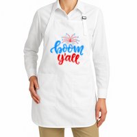 Boom Yall 4th Of July Firework Festive Apron