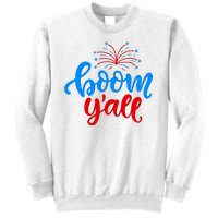 Boom Yall 4th Of July Firework Festive Sweatshirt