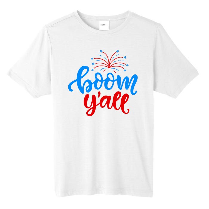 Boom Yall 4th Of July Firework Festive Tall Fusion ChromaSoft Performance T-Shirt