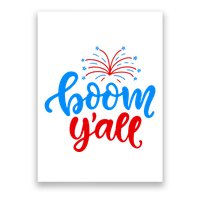 Boom Yall 4th Of July Firework Festive Poster