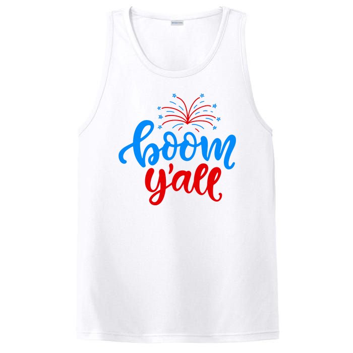 Boom Yall 4th Of July Firework Festive PosiCharge Competitor Tank