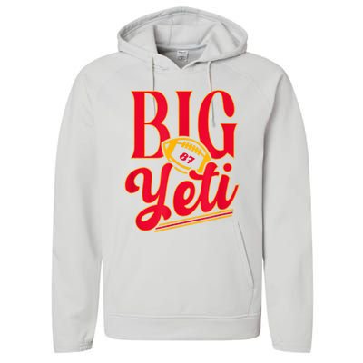 Big Yeti 87 Number Performance Fleece Hoodie