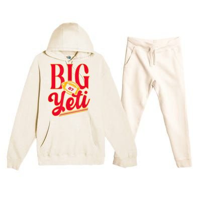 Big Yeti 87 Number Premium Hooded Sweatsuit Set