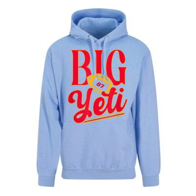 Big Yeti 87 Number Unisex Surf Hoodie