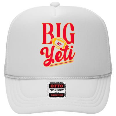 Big Yeti 87 Number High Crown Mesh Back Trucker Hat