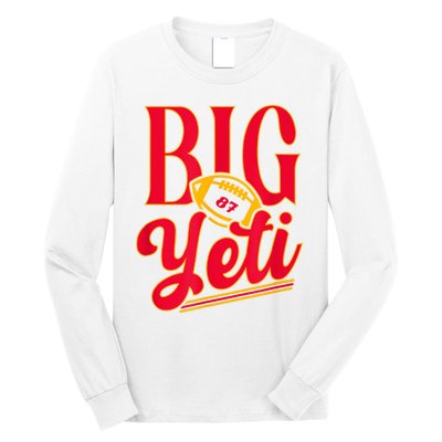 Big Yeti 87 Number Long Sleeve Shirt