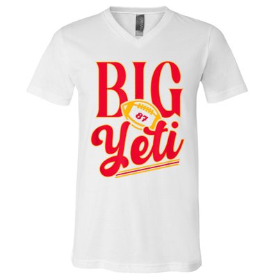 Big Yeti 87 Number V-Neck T-Shirt