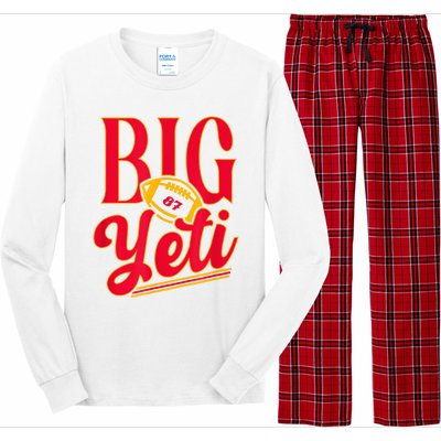 Big Yeti 87 Number Long Sleeve Pajama Set