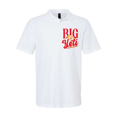 Big Yeti 87 Number Softstyle Adult Sport Polo