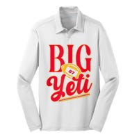 Big Yeti 87 Number Silk Touch Performance Long Sleeve Polo