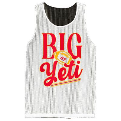 Big Yeti 87 Number Mesh Reversible Basketball Jersey Tank