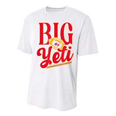 Big Yeti 87 Number Performance Sprint T-Shirt