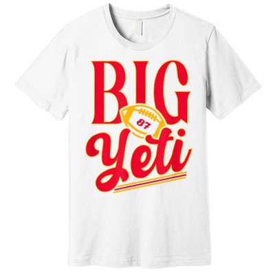 Big Yeti 87 Number Premium T-Shirt