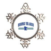 Bring Ya Ass Team Metallic Star Ornament