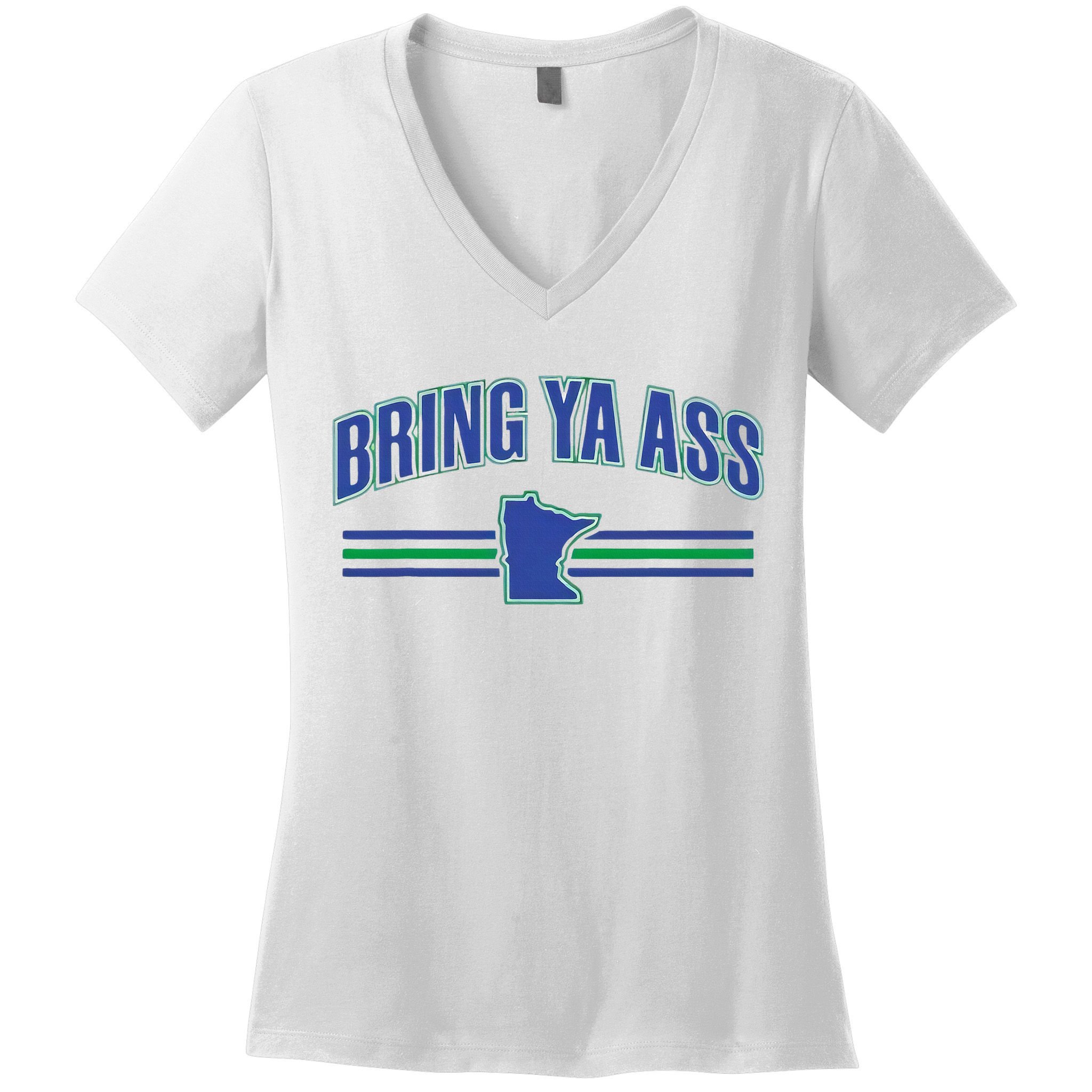 Bring Ya Ass Team Women's V-Neck T-Shirt
