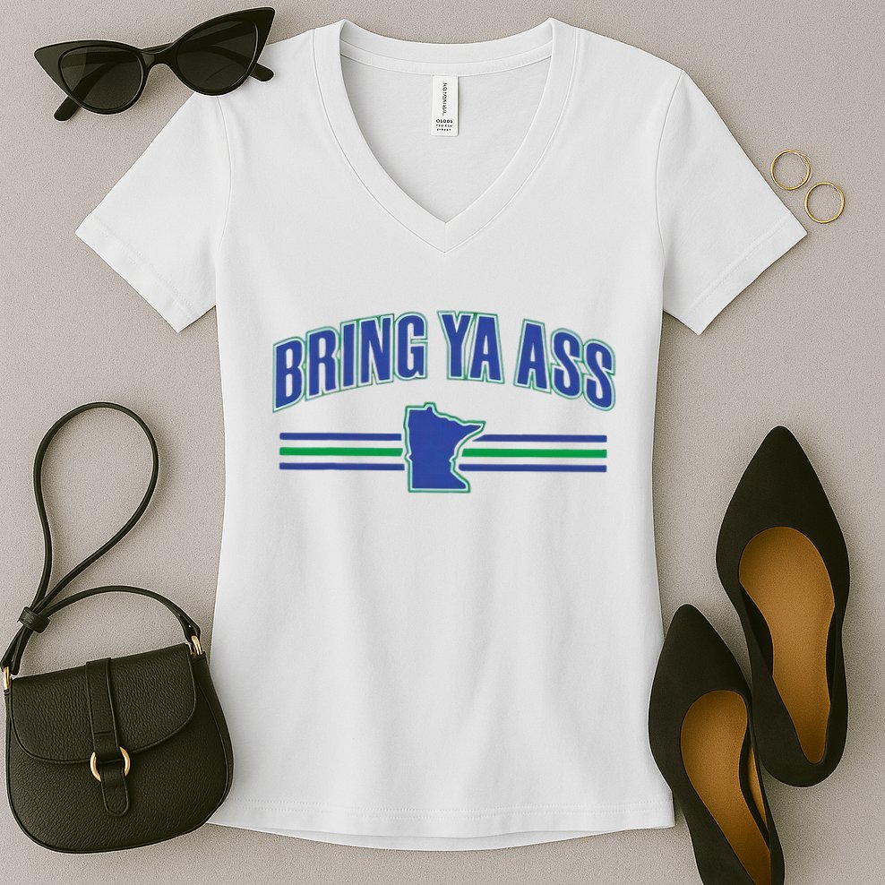 Bring Ya Ass Team Women's V-Neck T-Shirt
