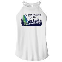 Bring Ya Ass To Minnesota Women’s Perfect Tri Rocker Tank