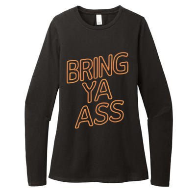 Bring Ya Ass To Minnesota Family Gift Womens CVC Long Sleeve Shirt