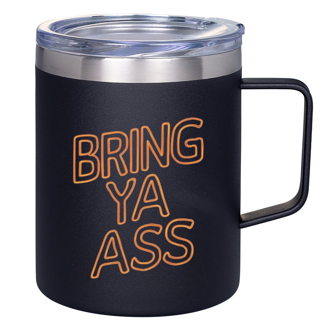 Bring Ya Ass To Minnesota Family Gift 12oz Stainless Steel Coffee Mug