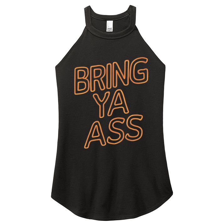 Bring Ya Ass To Minnesota Family Gift Women's Perfect Tri Rocker Tank