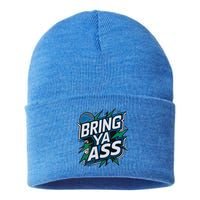 Bring Ya Ass To Minnesota Love Basketball Usa Gift Sustainable Knit Beanie