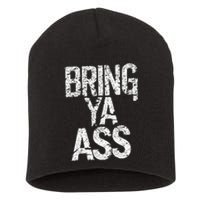 Bring Ya Ass Minnesota Basketball American Short Acrylic Beanie