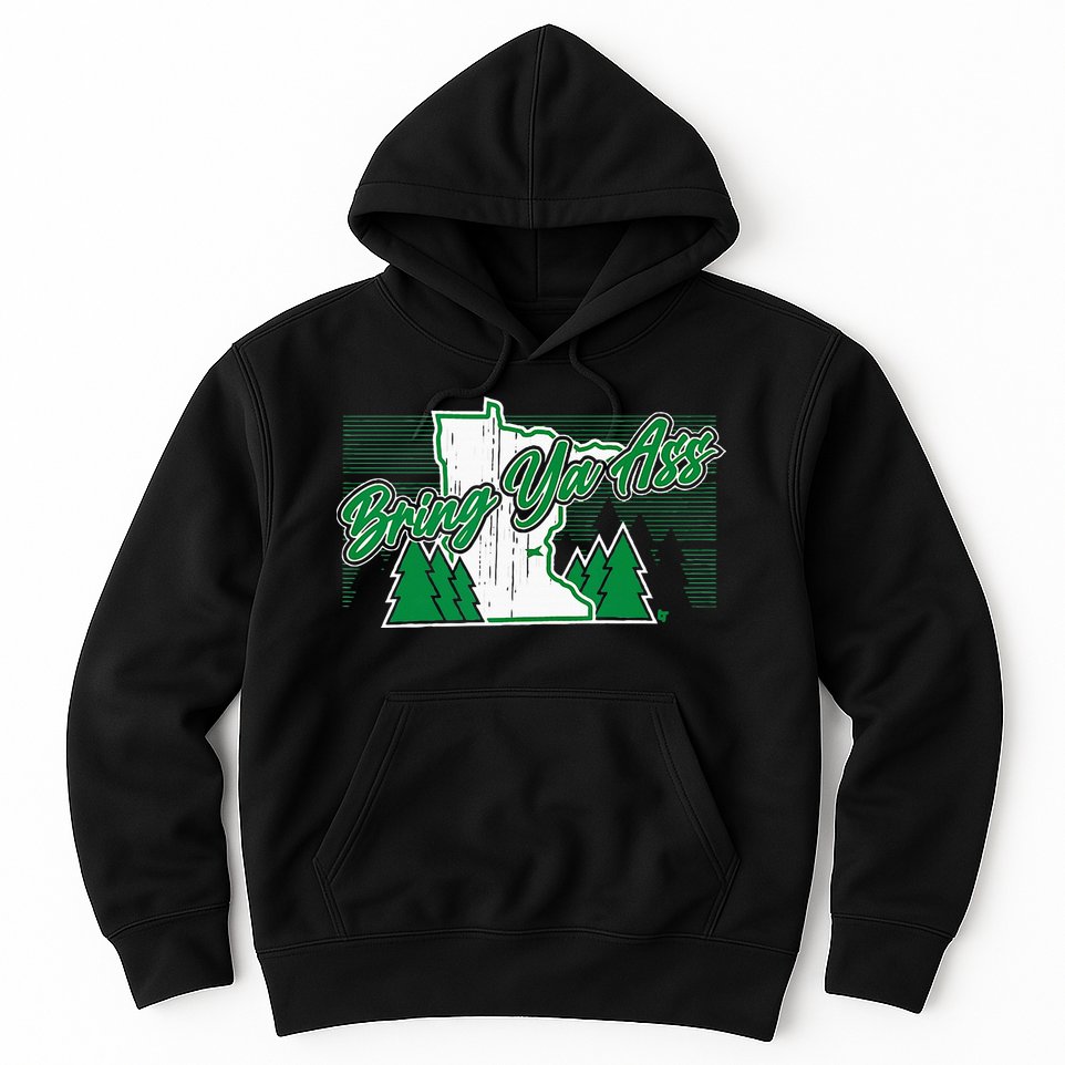 Bring Ya Ass Minnesota Basketball Hoodie