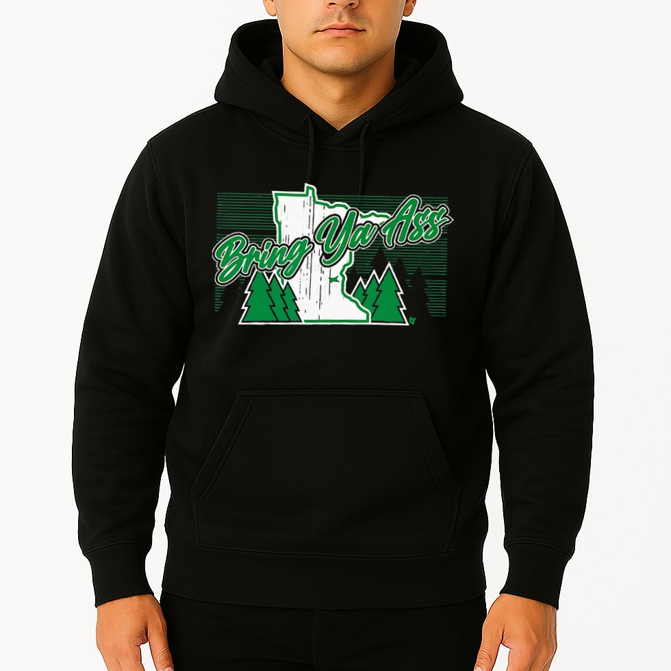 Bring Ya Ass Minnesota Basketball Hoodie