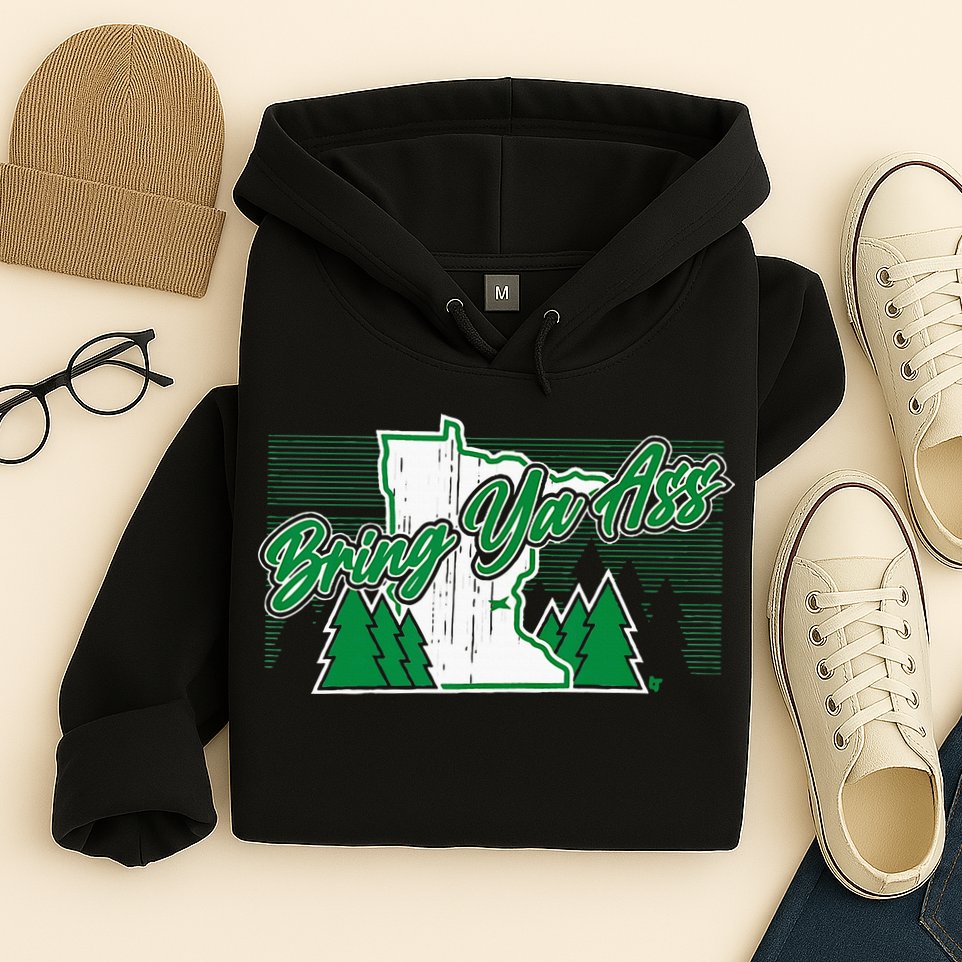 Bring Ya Ass Minnesota Basketball Hoodie