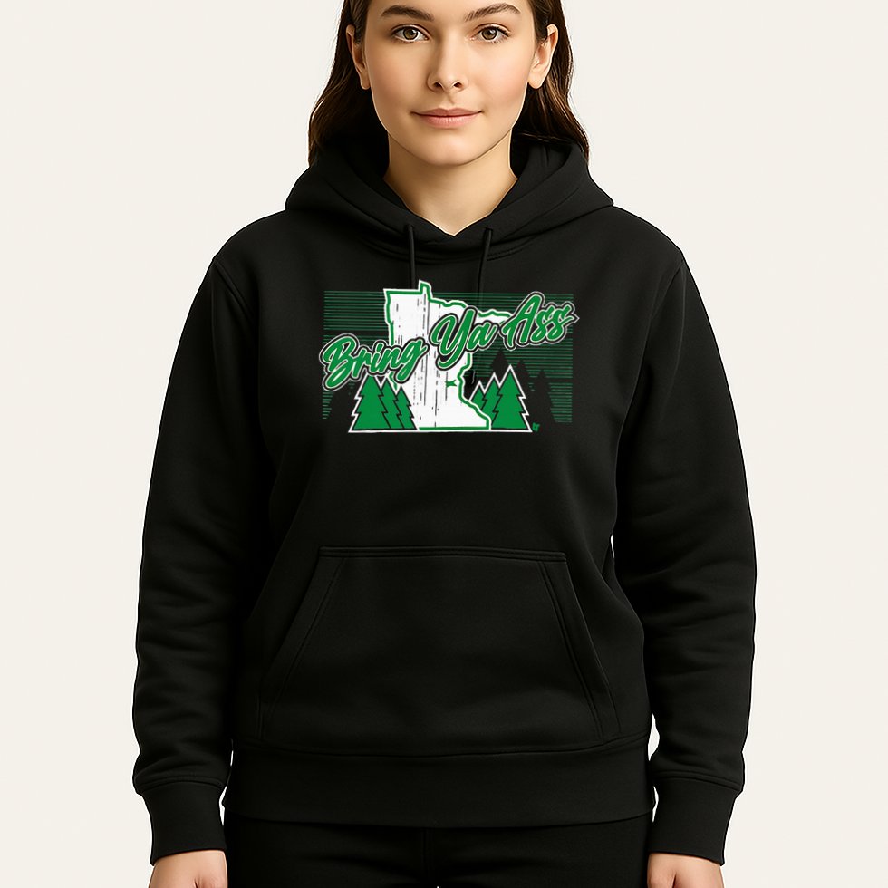 Bring Ya Ass Minnesota Basketball Hoodie