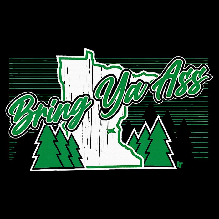 Bring Ya Ass Minnesota Basketball Hoodie