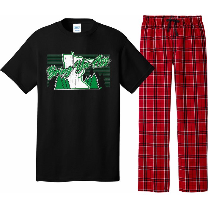 Bring Ya Ass Minnesota Basketball Pajama Set