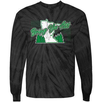 Bring Ya Ass Minnesota Basketball Tie-Dye Long Sleeve Shirt