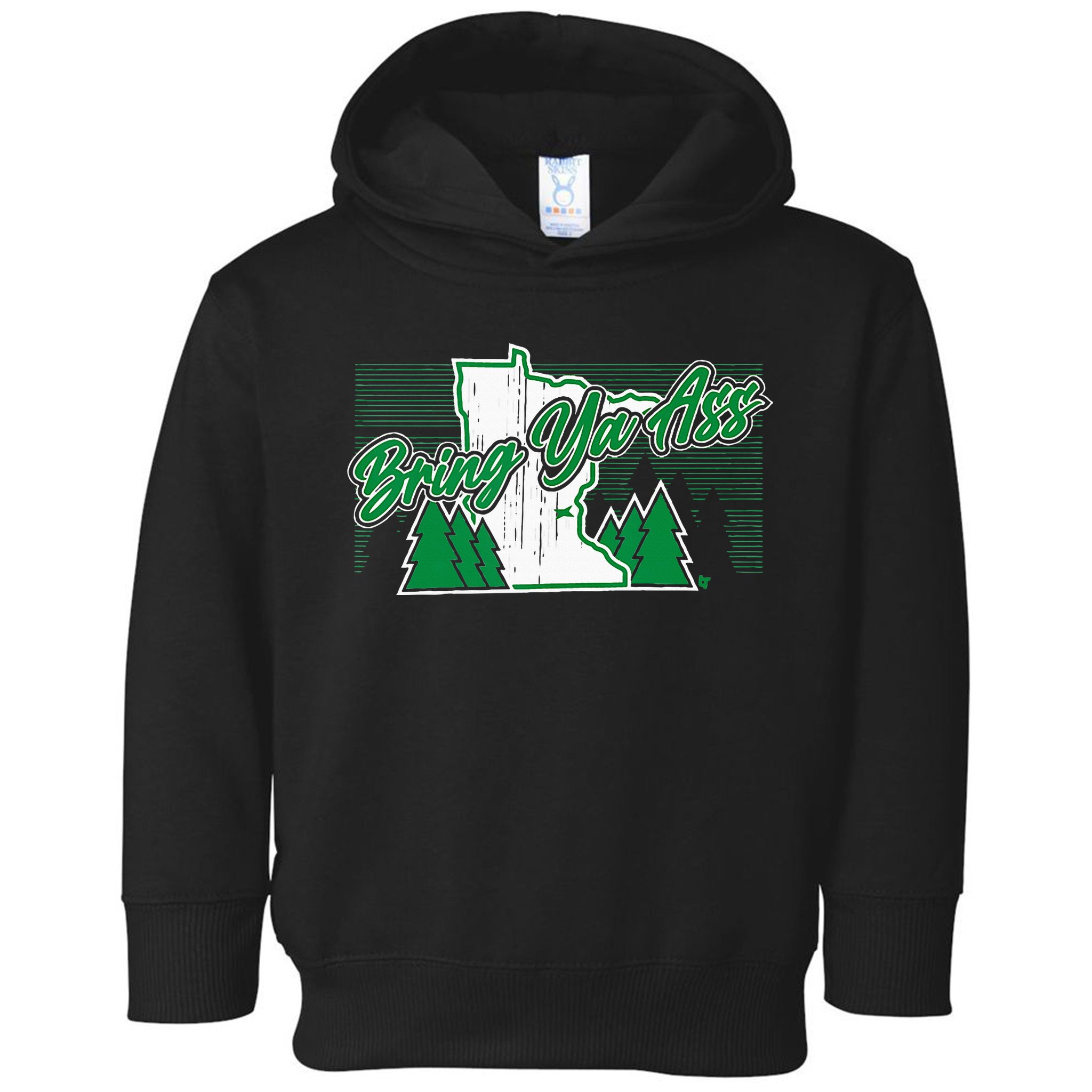 Bring Ya Ass Minnesota Basketball Toddler Hoodie