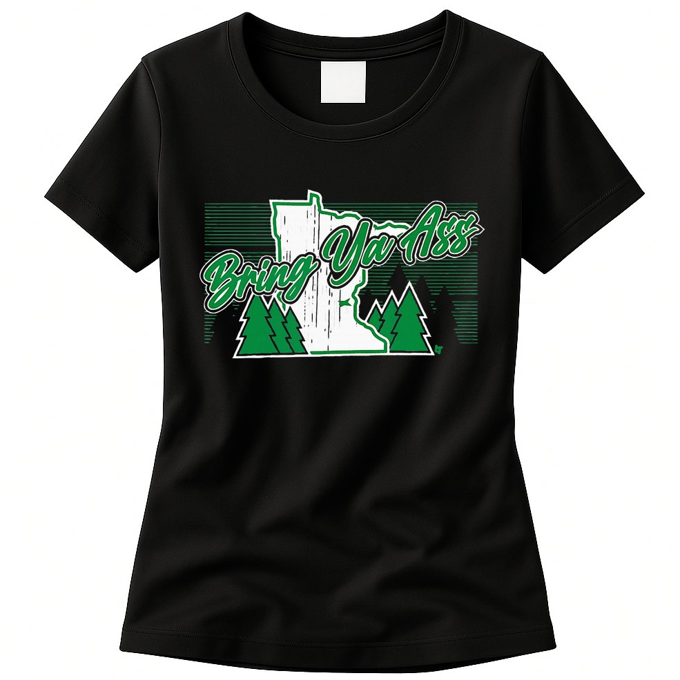 Bring Ya Ass Minnesota Basketball Womens T-Shirt