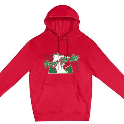 Bring Ya Ass Minnesota Basketball Premium Pullover Hoodie