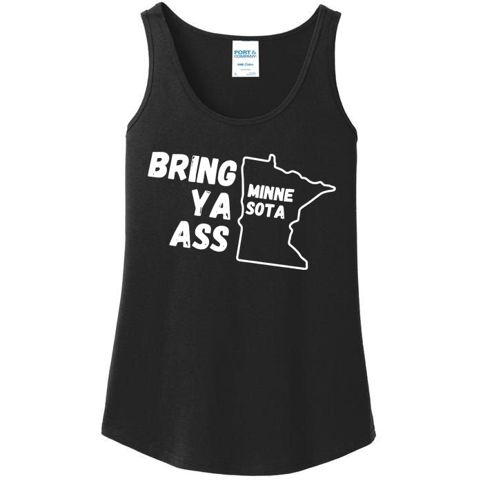 Bring Ya Ass Minnesota Ladies Essential Tank