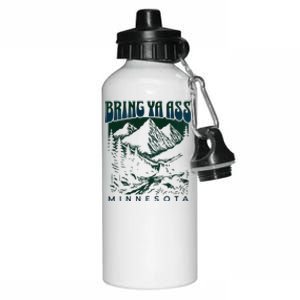 Bring Ya Ass Minnesota Basketball Aluminum Water Bottle