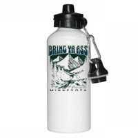 Bring Ya Ass Minnesota Basketball Aluminum Water Bottle