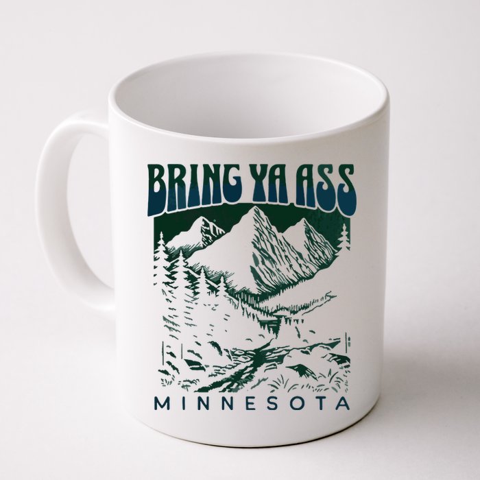 Bring Ya Ass Minnesota Basketball Coffee Mug