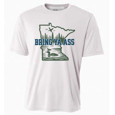 Bring Ya Ass Minnesota Cooling Performance Crew T-Shirt