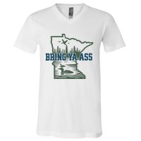 Bring Ya Ass Minnesota V-Neck T-Shirt