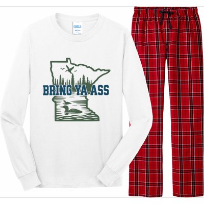 Bring Ya Ass Minnesota Long Sleeve Pajama Set