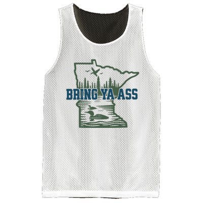 Bring Ya Ass Minnesota Mesh Reversible Basketball Jersey Tank